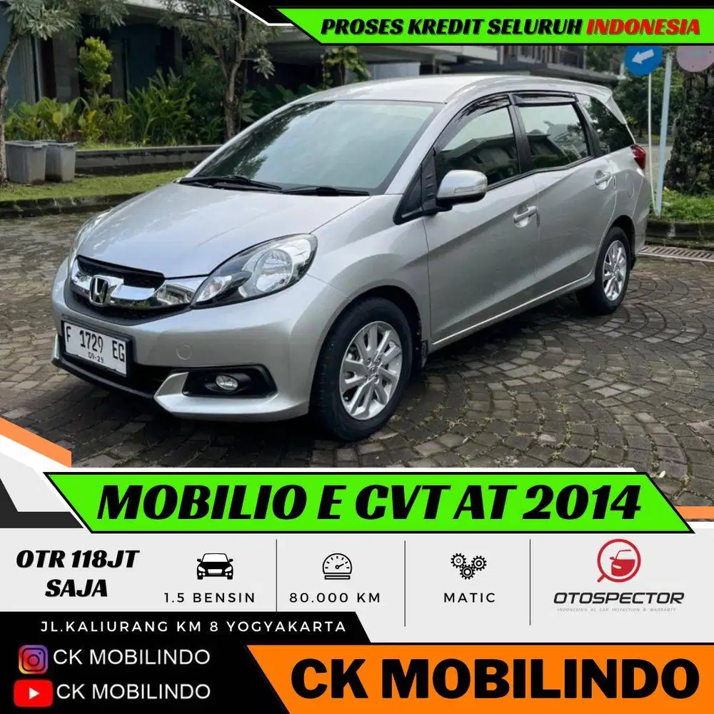 Honda Mobilio E CVT Matic 2014 ANTIK MURAH DP Minim Brv