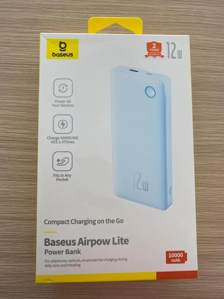 powerbank baseus airpow lite