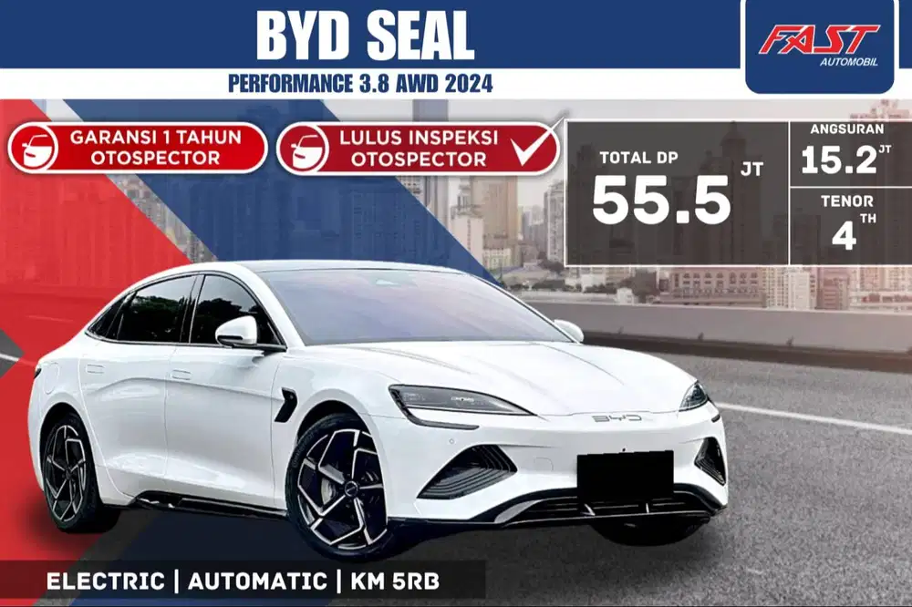 BYD SEAL PERFORMANCE 3.8 AWD AT 2024 LOW KM.5RB