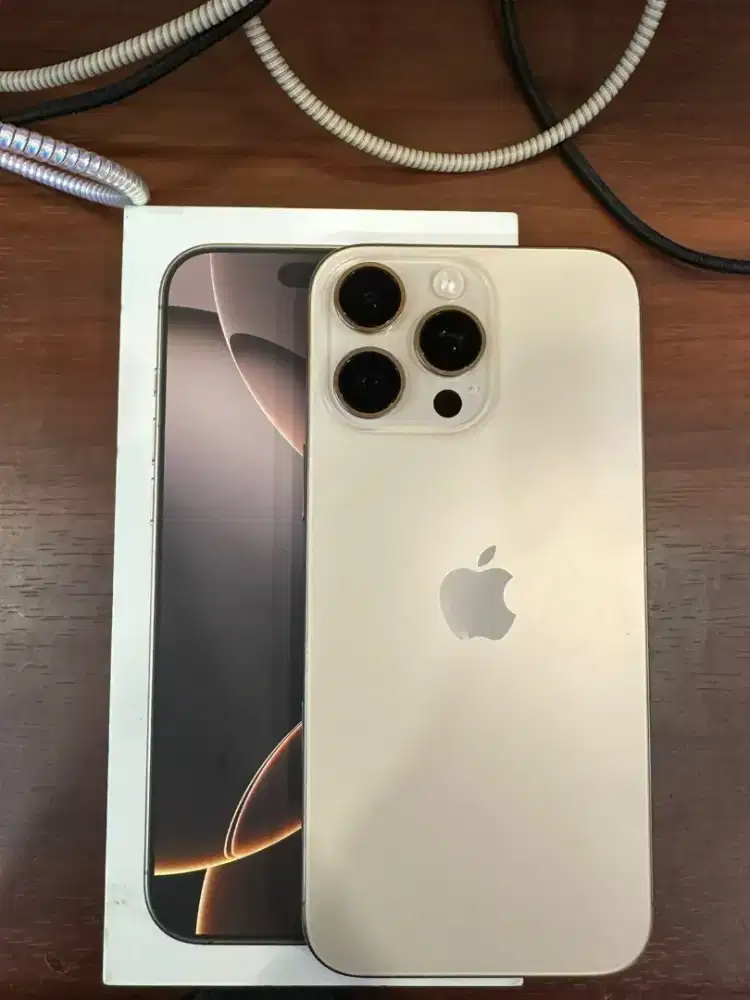 iPhone 16 Pro Max 1TB Desert T Ex inter cukai bh 93%