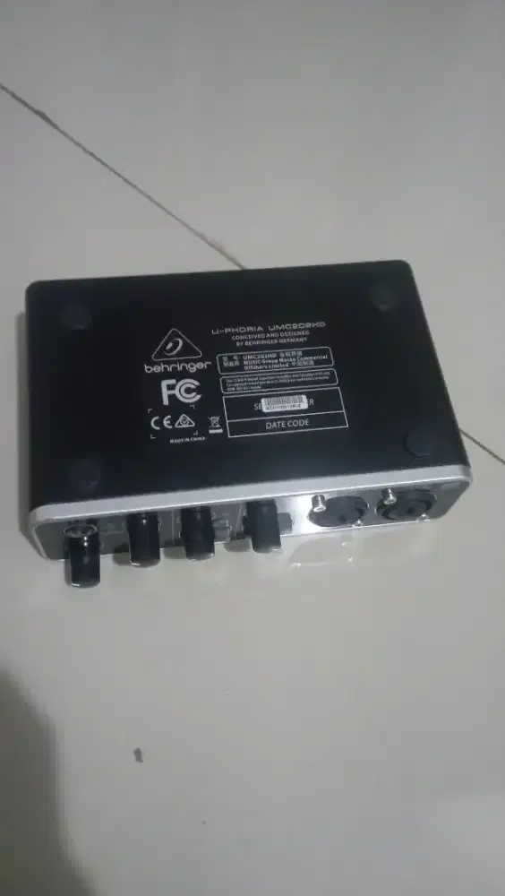 Behringer U PHORIA UMC202HD Original Behringer UMC202 H