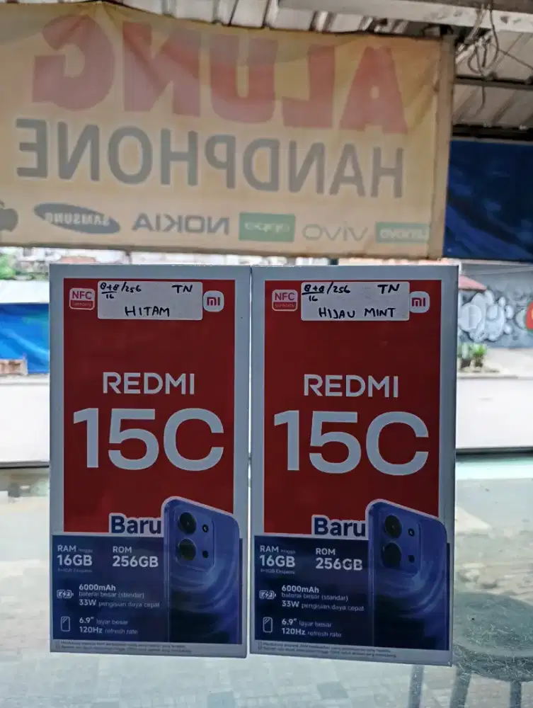 XIAOMI REDMI 15C RAM TOTAL 16GB / 256GB
