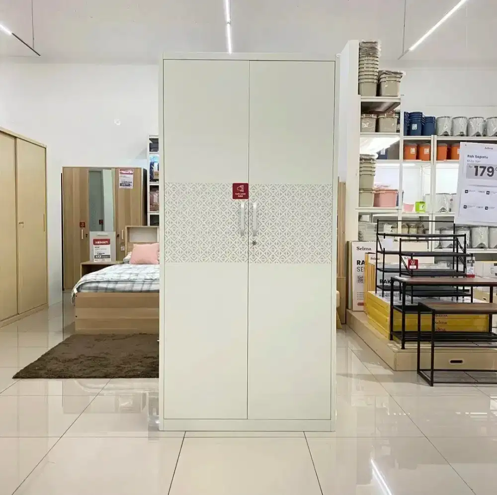 PROMO HARI INI LEMARI PAKAIAN FULL BESI