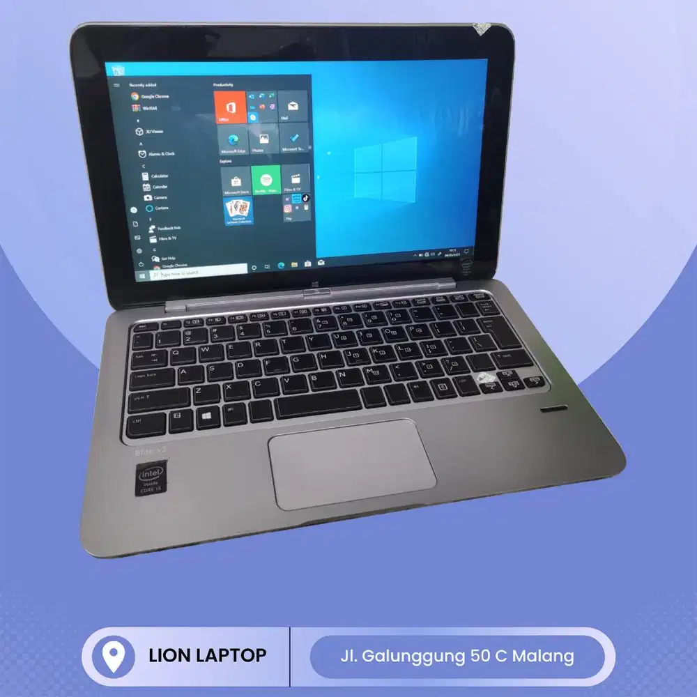 RAM 8GB SSD 256GB Touchscreen HP Elite X2 1011 G1 Tablet [21|02]