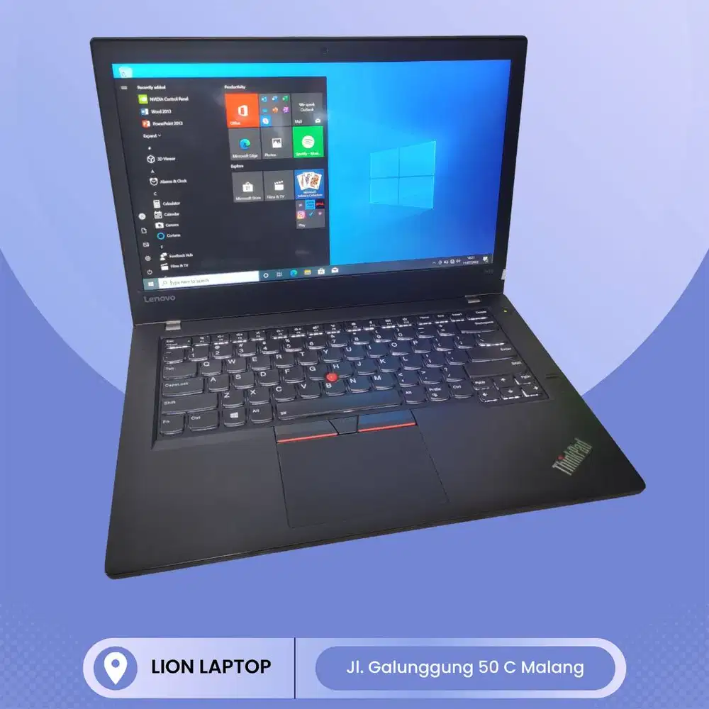 RAM 8GB SSD 256GB i5 Touchscreen Lenovo Thinkpad T470 [21|02]