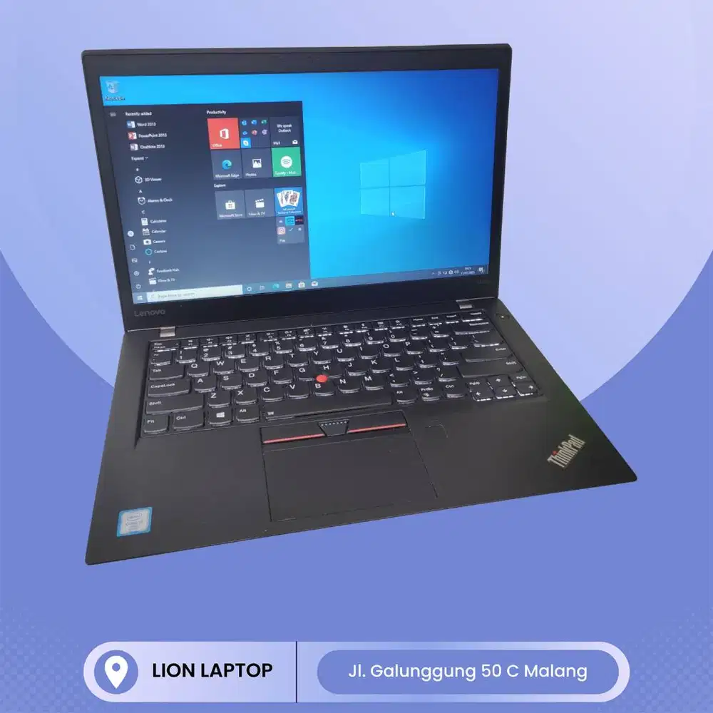 RAM 8GB SSD 256GB Core i7 SLIM Lenovo Thinkpad T470s [21|02]