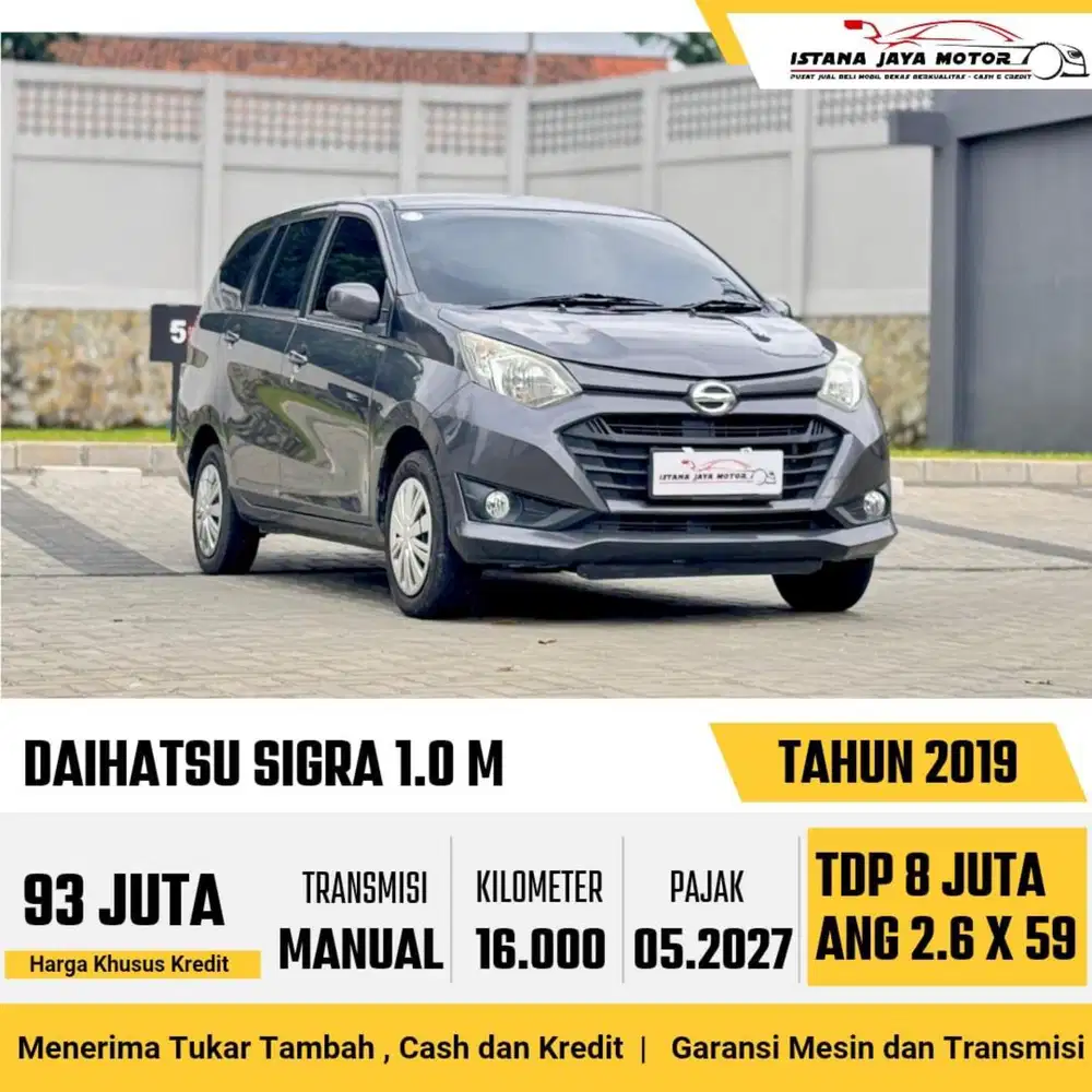 DAIHATSU SIGRA M 1.0 MT 2019