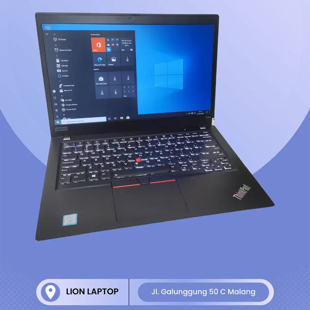 RAM 16GB SSD 512GB Core i5 Slim Lenovo Thinkpad T490s [21|02]