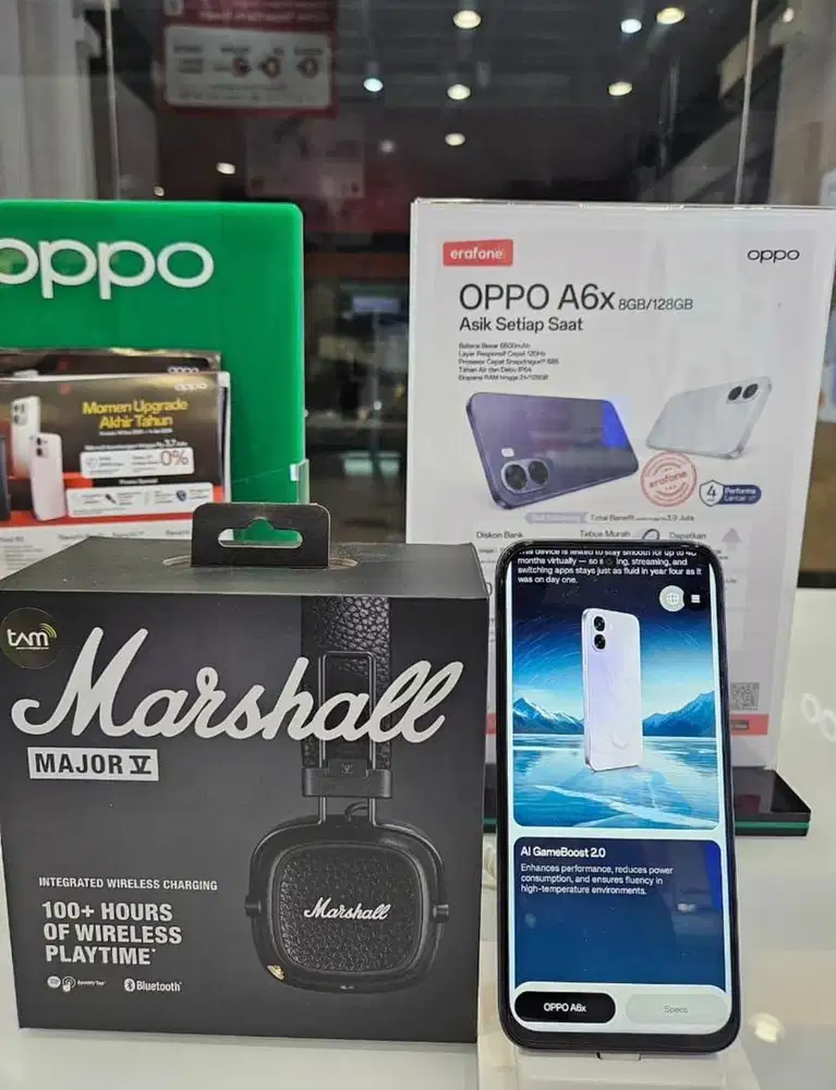 OPPO A6X 16/128 GARANSI RESMI TERIMA TUKAR TAMBAH & KREDIT 0% CUKUP KT