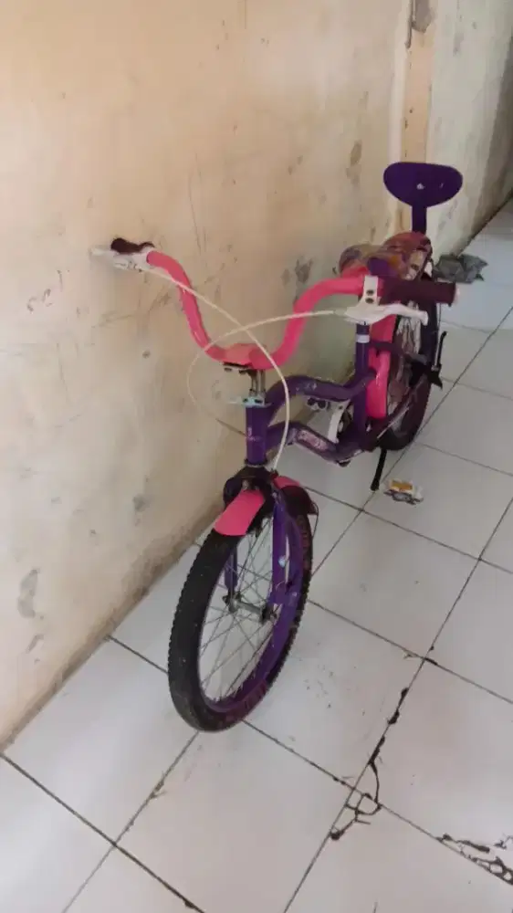 Sepeda ukuran 16 inch U/ usia 5-8 tahun