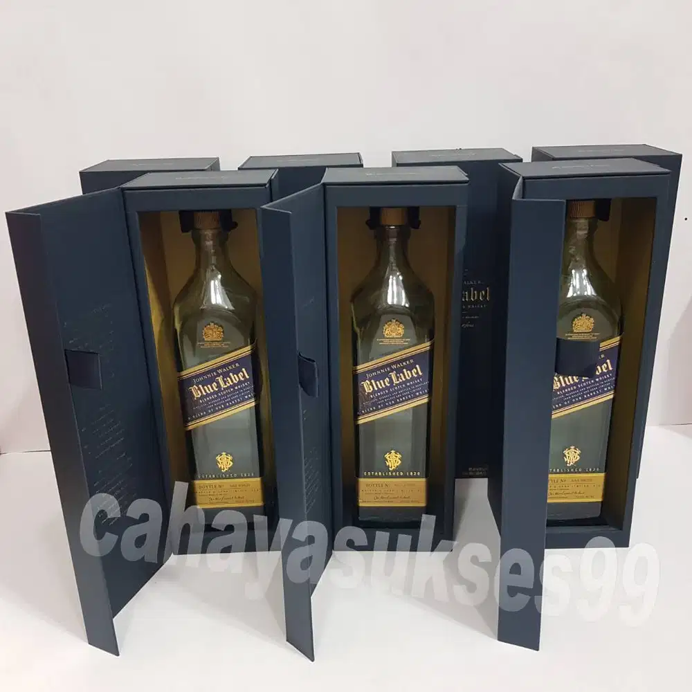 Botol Kosong Sijoni Label Biru Koleksi Pajangan Antik Dekorasi Kamar