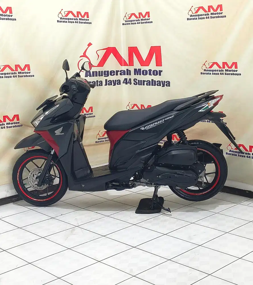 Am Barata #Honda Vario 150 Exl Tahun 2017 hitam doff