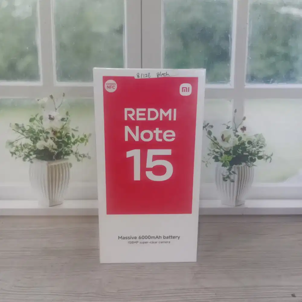 Xiaomi Redmi Note 15 8/128 GB diskon 100ribu bisa cod