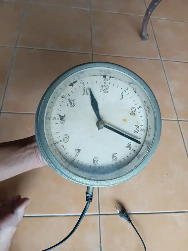 Jam Kabin Kapal Selam dan Kapal Angkatan Laut Rusia USSR Vintage Vost