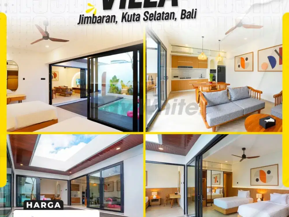 Dijual Villa Tropis Modern dengan Private Pool di Jimbaran Bali