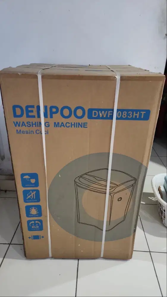 Denpoo mesin cuci dwf 083 ht