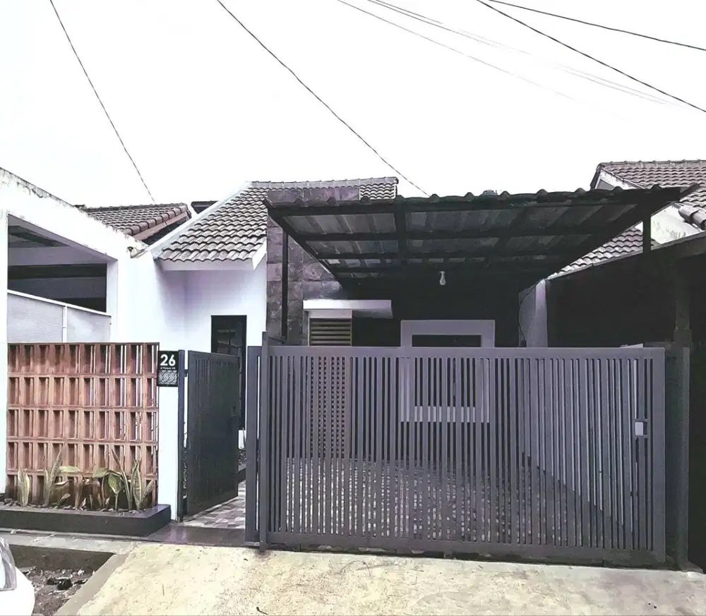 Sewa Rumah Nyaman Siap Huni Baru Renovasi Cluster One Get
