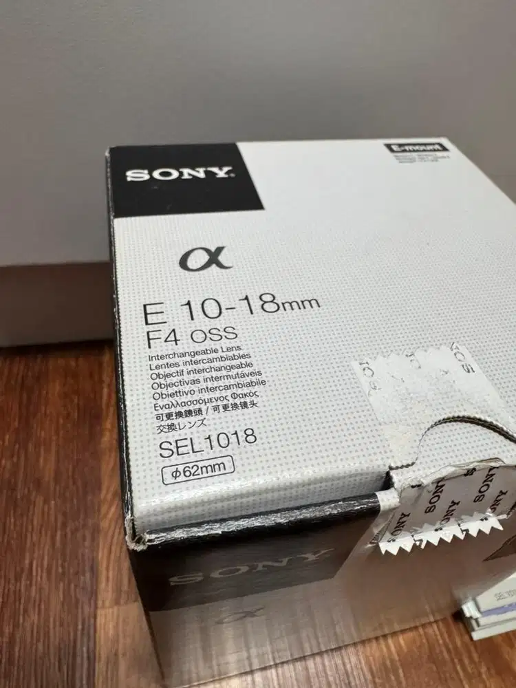 Sony Lens E 10-18mm F4 OSS Kondisi Baik