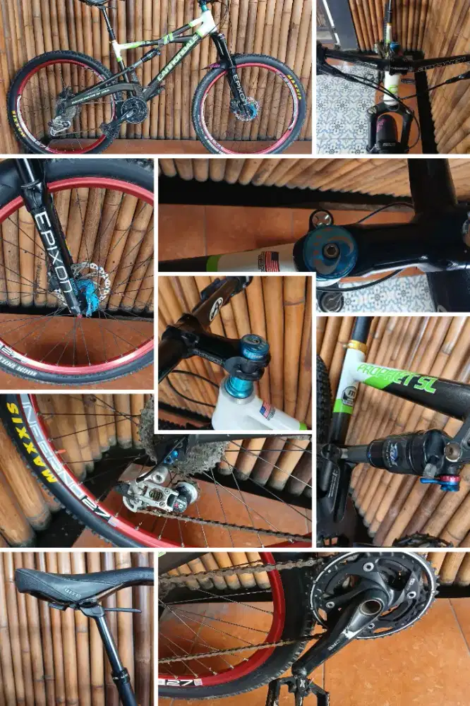 MTB FULL SUSPENSION CANNONDALE PROHET SL MADE IN USA SIZE M