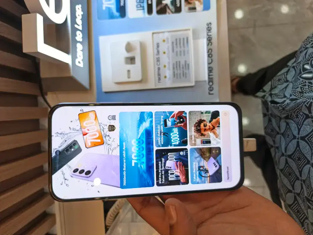 Realme C85 promo kredit bunga ringan