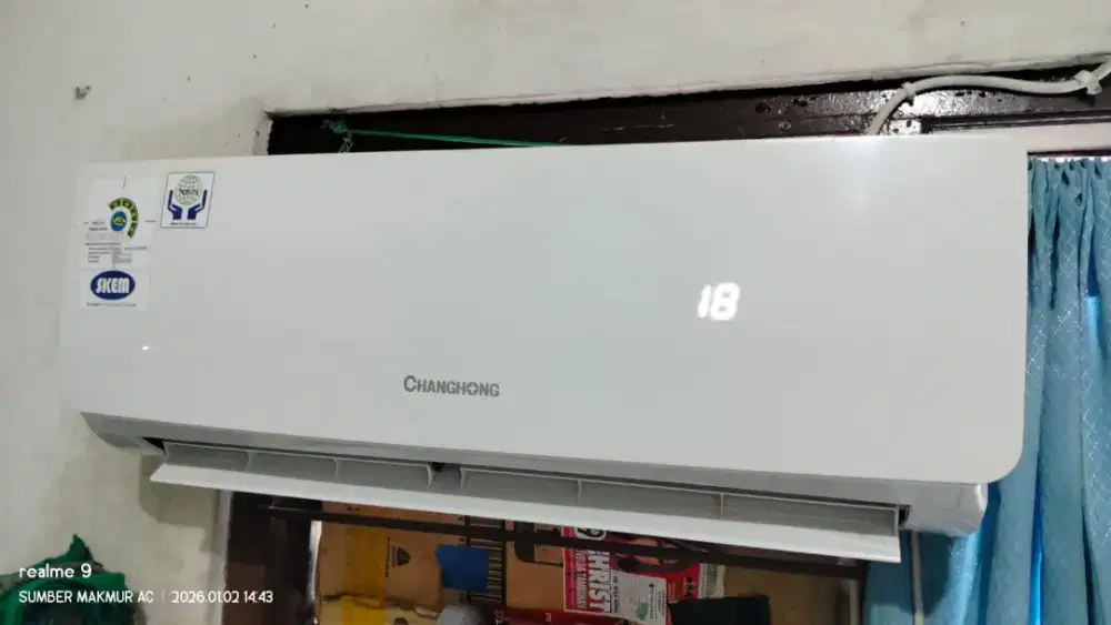 Ac 1/2pk ori siap pasang