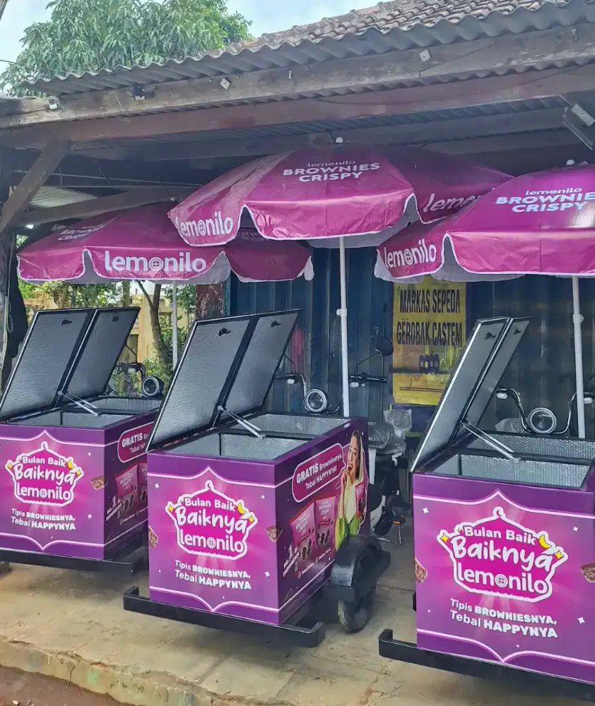 GEROBAK SEPEDA LISTRIK JUALAN/SEPEDA LISTRIK JUALAN/SEPEDA GEROBAK