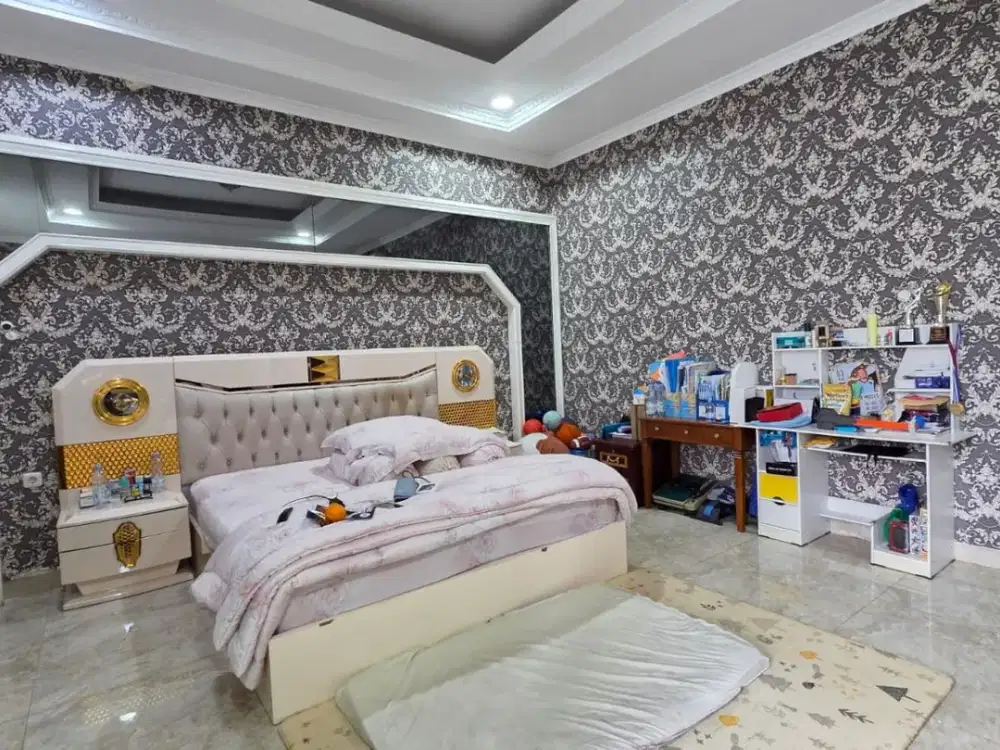 Ss.3694 - Murah !! Dijual Rumah Mewah 9x20 Siap Huni di Kelapa Lilin Hadap Utara Jalan 3 Mobil