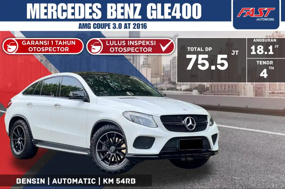 MERCEDES BENZ GLE 400 AMG COUPE 2016 PANORAMIC LOW KM.54RB PJG