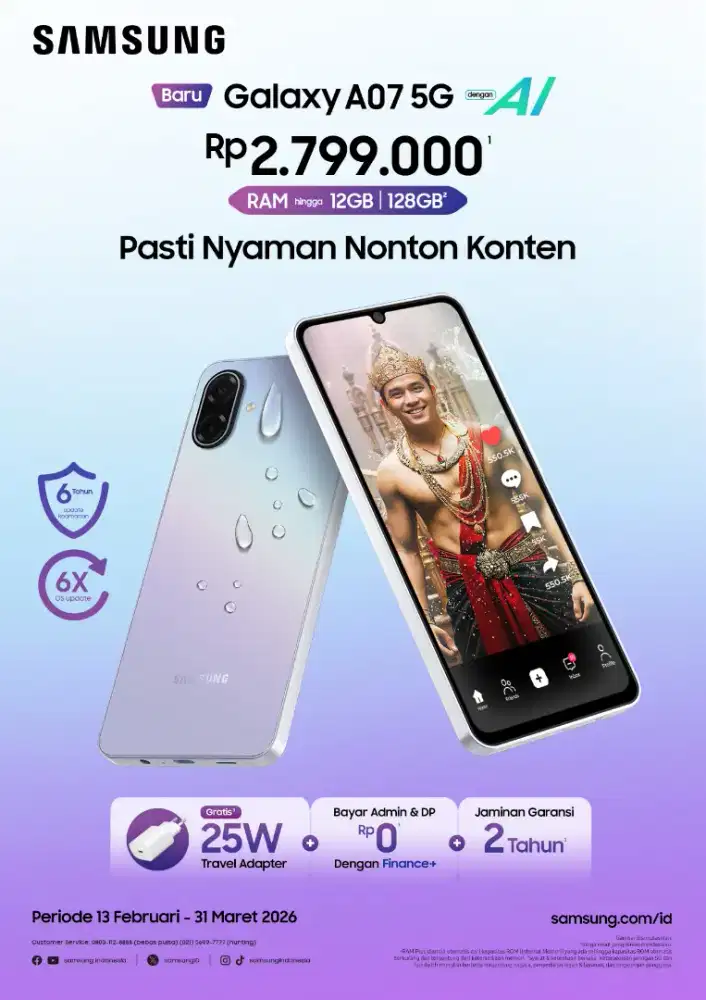SAMSUNG A07 5G PROMOO KREIDT TANPA DP