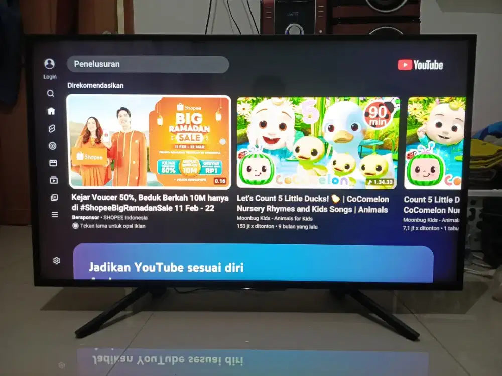 Smart TV merk SONY 43inc