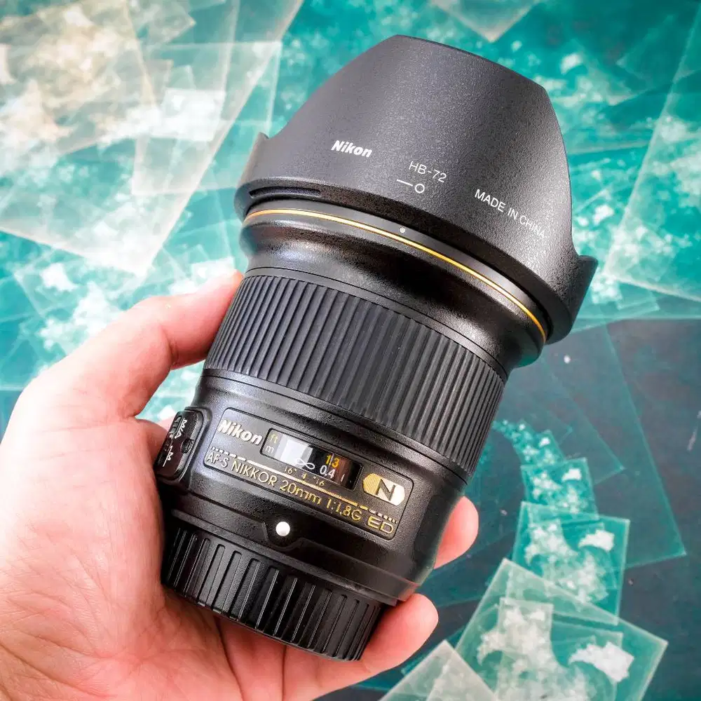 Nikon AF-S 20mm F1.8 G ED Nano Nikkor. Fullset Mulus. AFS