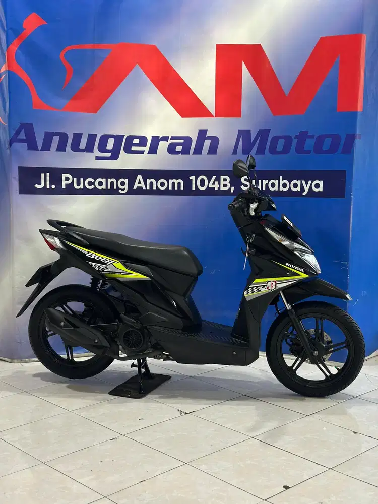 low km Honda Beat Eco Cbs Tahun 2018