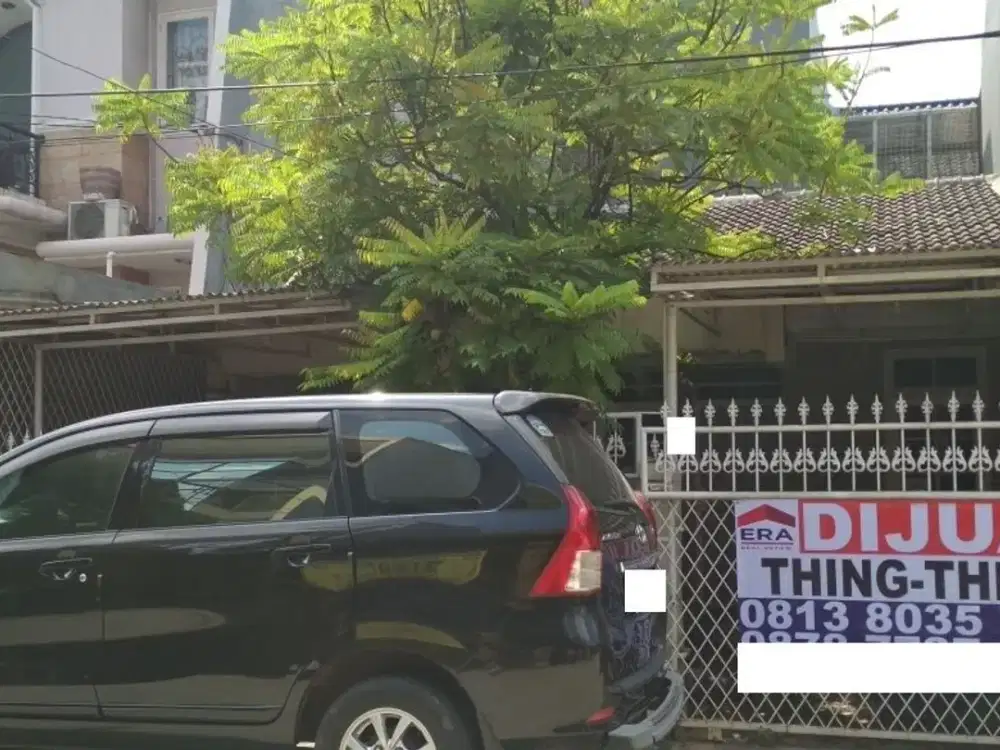 Ss.3624 - Murah !! Dijual Rumah Tua Hitung Tanah 8x17 di Kelapa Nias Hadap Selatan