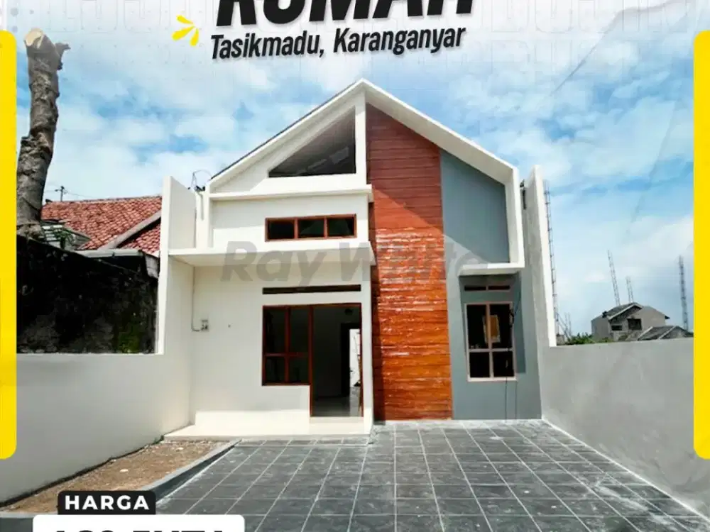Dijual Rumah Modern Estetik 3 Kamar Tidur di Tasikmadu Karanganyar