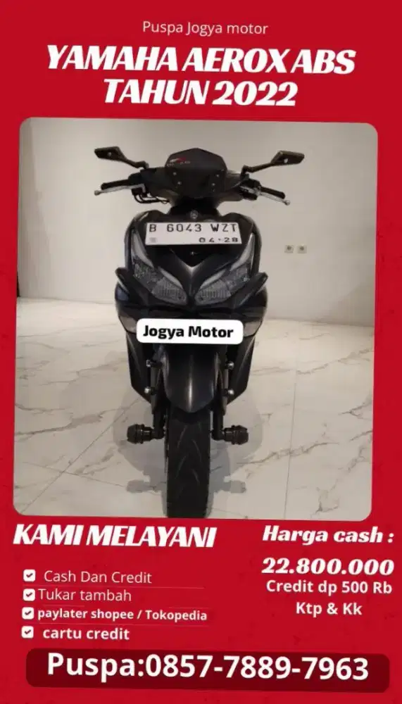 (P) yamaha aerox connect abs 2022