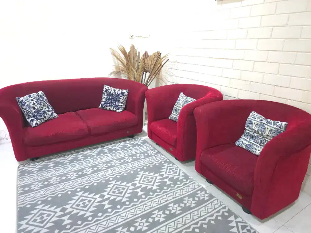 Sofa set 2 seat 1 seat 1 seat