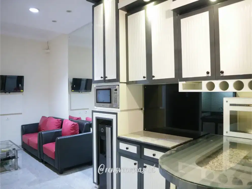 Dijual dan Disewakan Apartement Sudirman Park High Floor 1BR Full Furnished