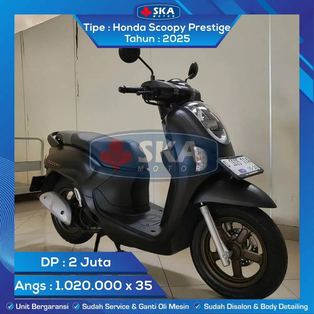 Honda Scoopy Prestige Tahun 2025