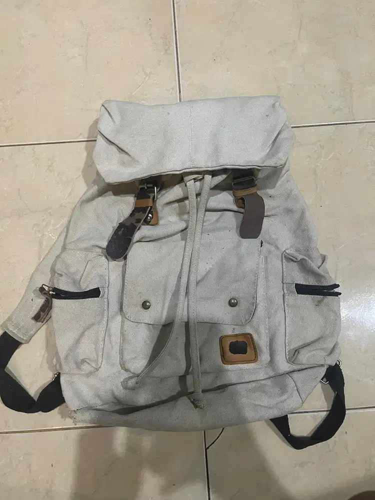 Tas gemblok cream layak pakai