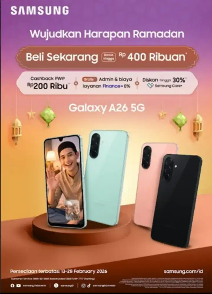 Galaxy A26 Paling banyak free