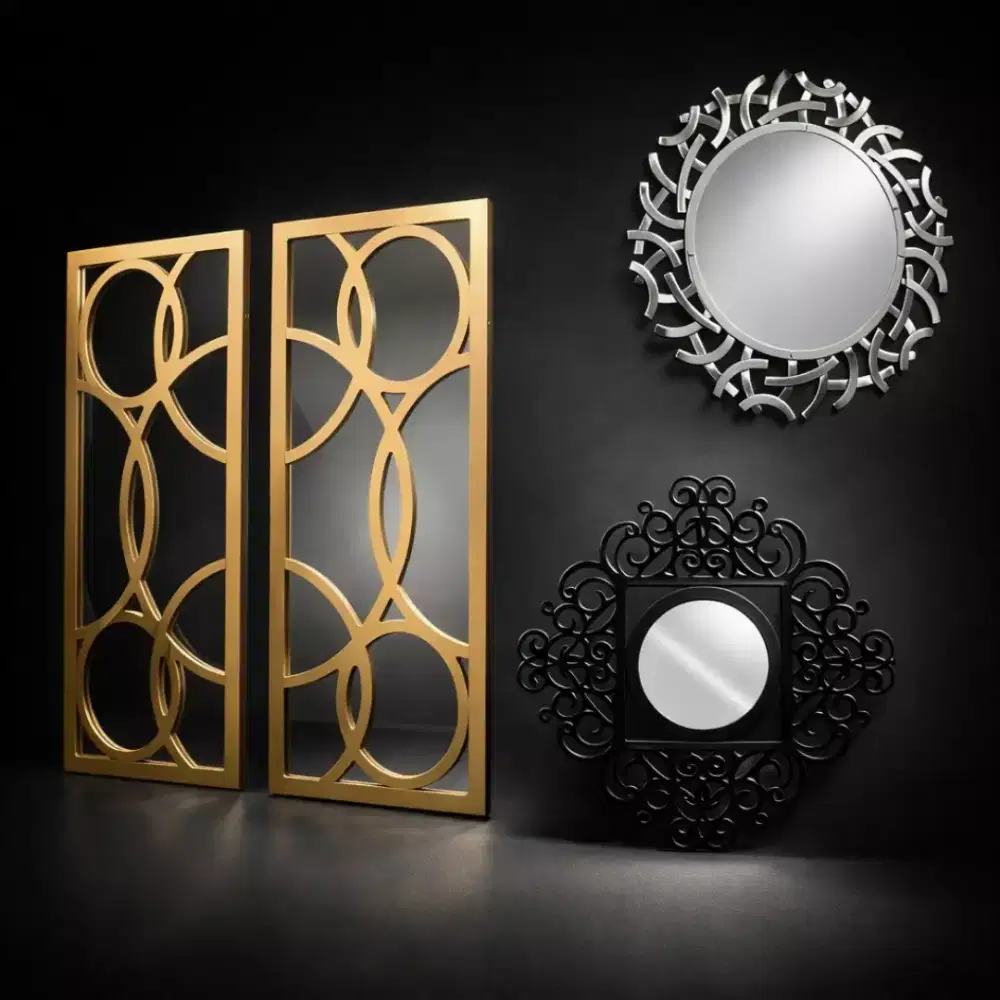 KACA CERMIN ORNAMENT – ELEGAN & MEWAH UNTUK INTERIOR