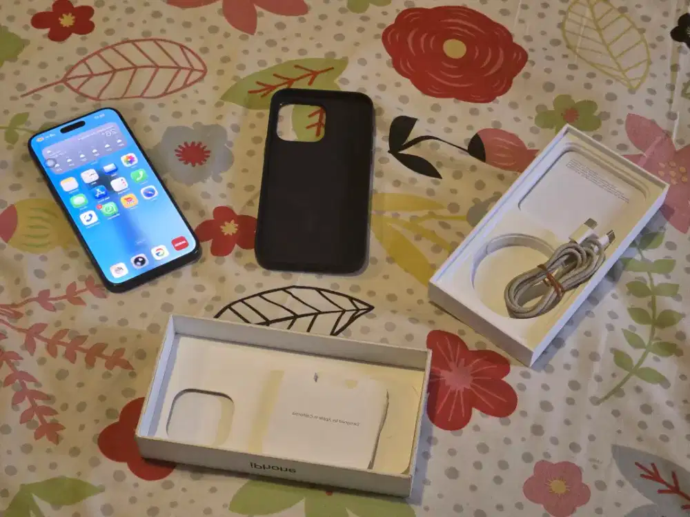 Iphone 15 PM 256gb ex-ibox hitam