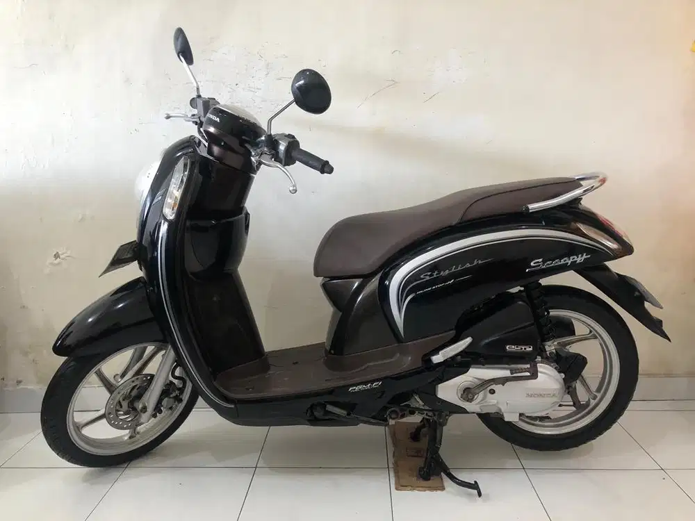 Honda Scoopy Esp Th.2016 Stylish hitam coklat!!