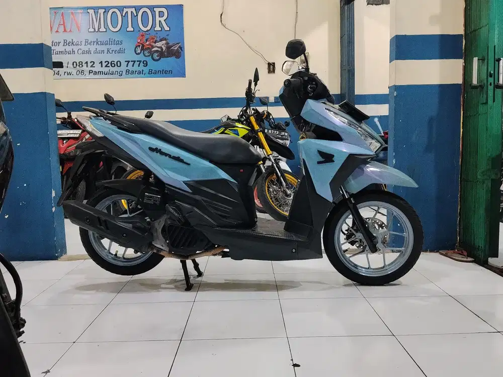 honda vario led old 150 cc 2017 kondisi gres