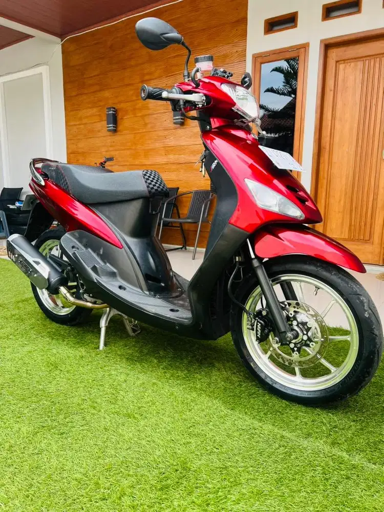 MOTOR MIO 2010 MERAH MURAH MEWAH
