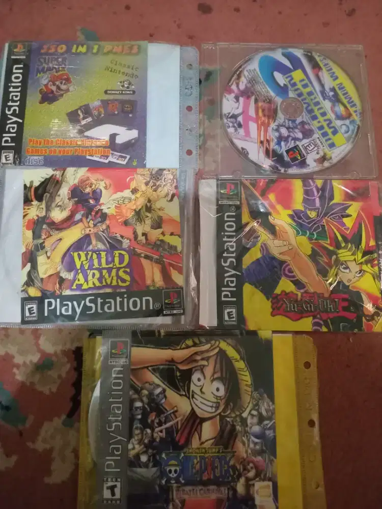 Jual kaset ps1 borongan