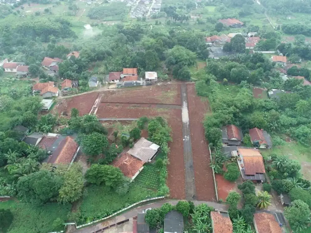 10 Menit Tol Bojong Gede - Tanah Kavling Siap Bangun - SHM  Langsung Balik Nama