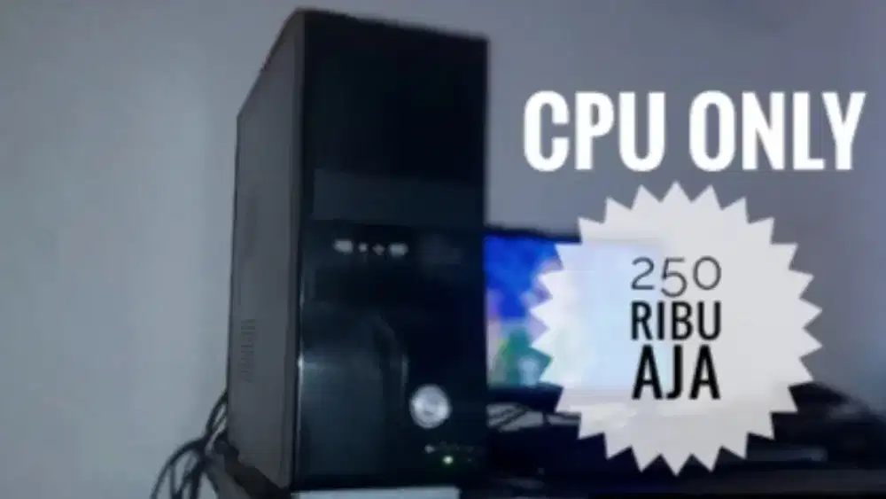 Cpu only core i3 ssd 120gb