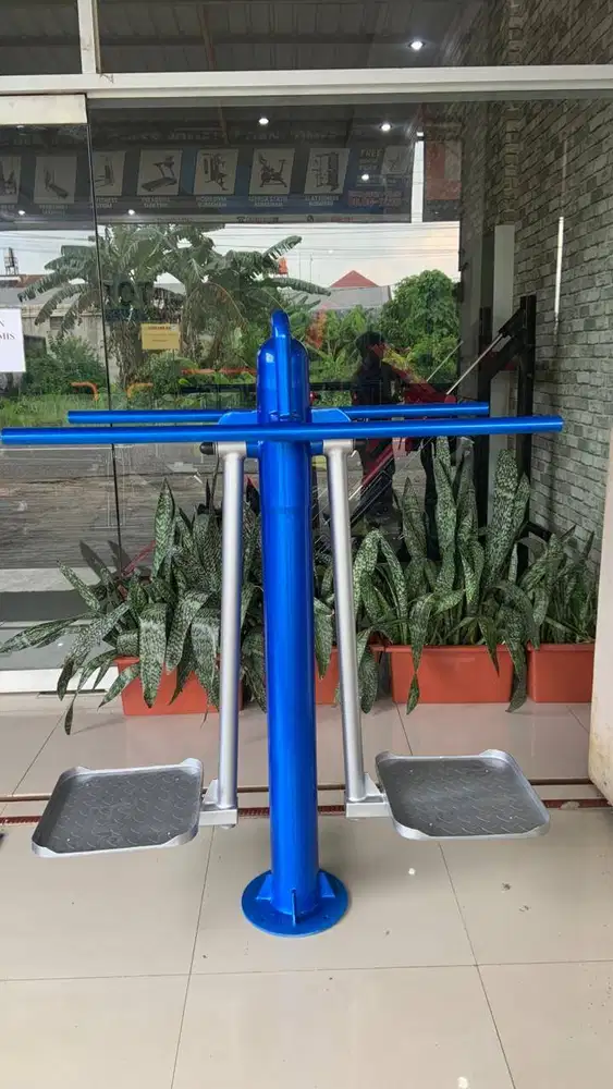 JUAL ALAT FITNESS OUTDOOR DOUBLE SWING BOARD BERKUALITAS