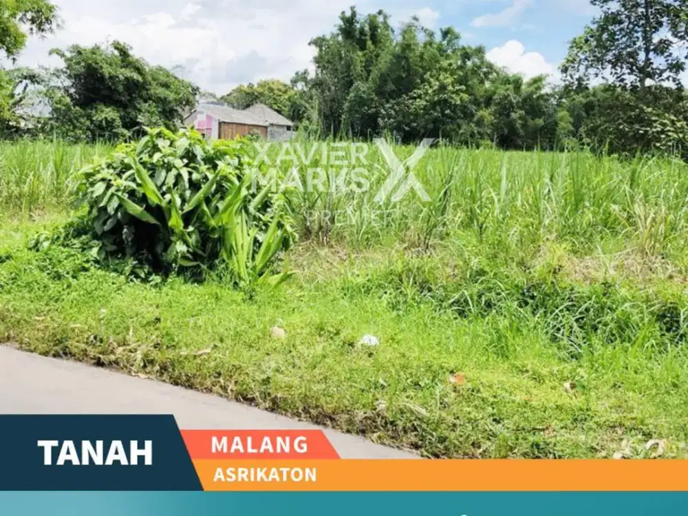 Dijual Tanah di Asrikaton Malang Nol Jalan Raya Cocok Untuk Usaha